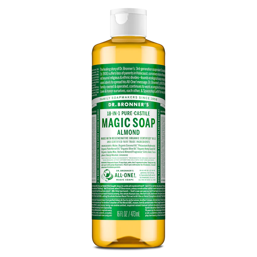 Almond - Pure-Castile Magic Soap