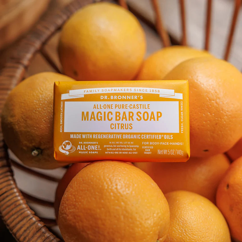 Citrus - Pure-Castile Magic Bar Soap