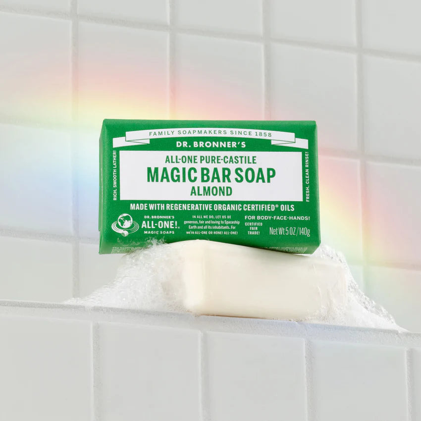 Almond - Pure-Castile Magic Bar Soap