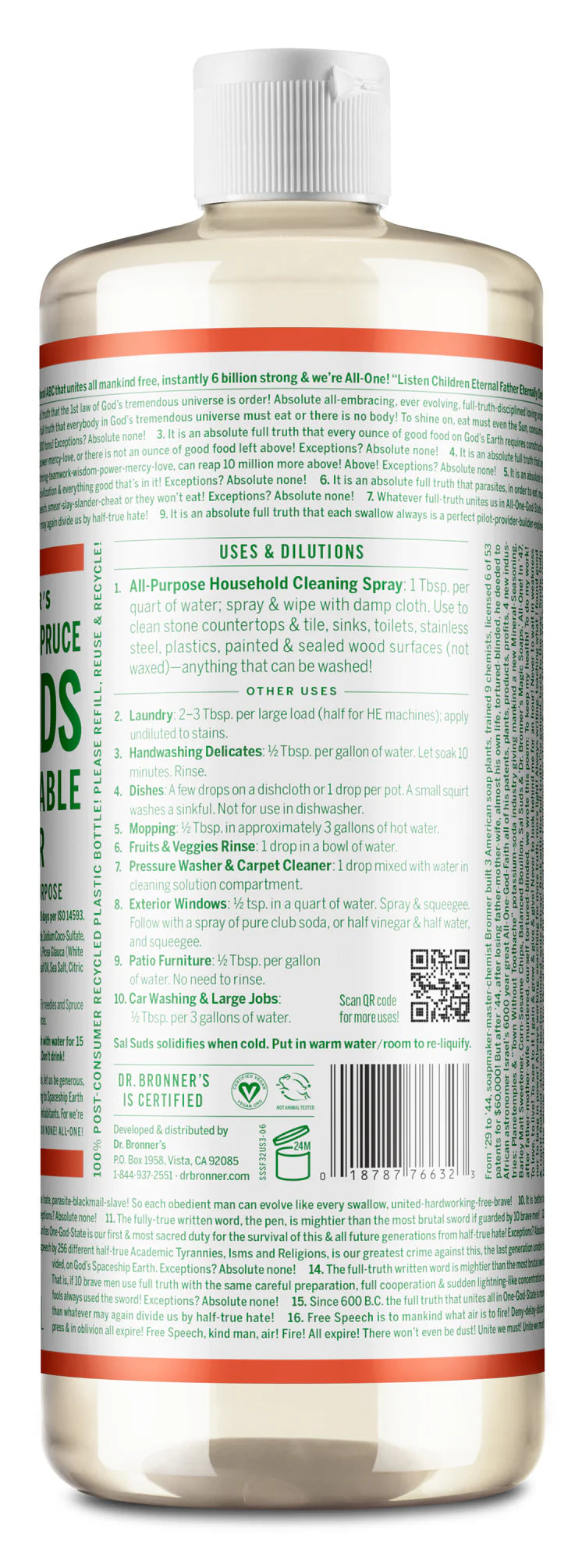 Sal Suds Biodegradable Cleaner